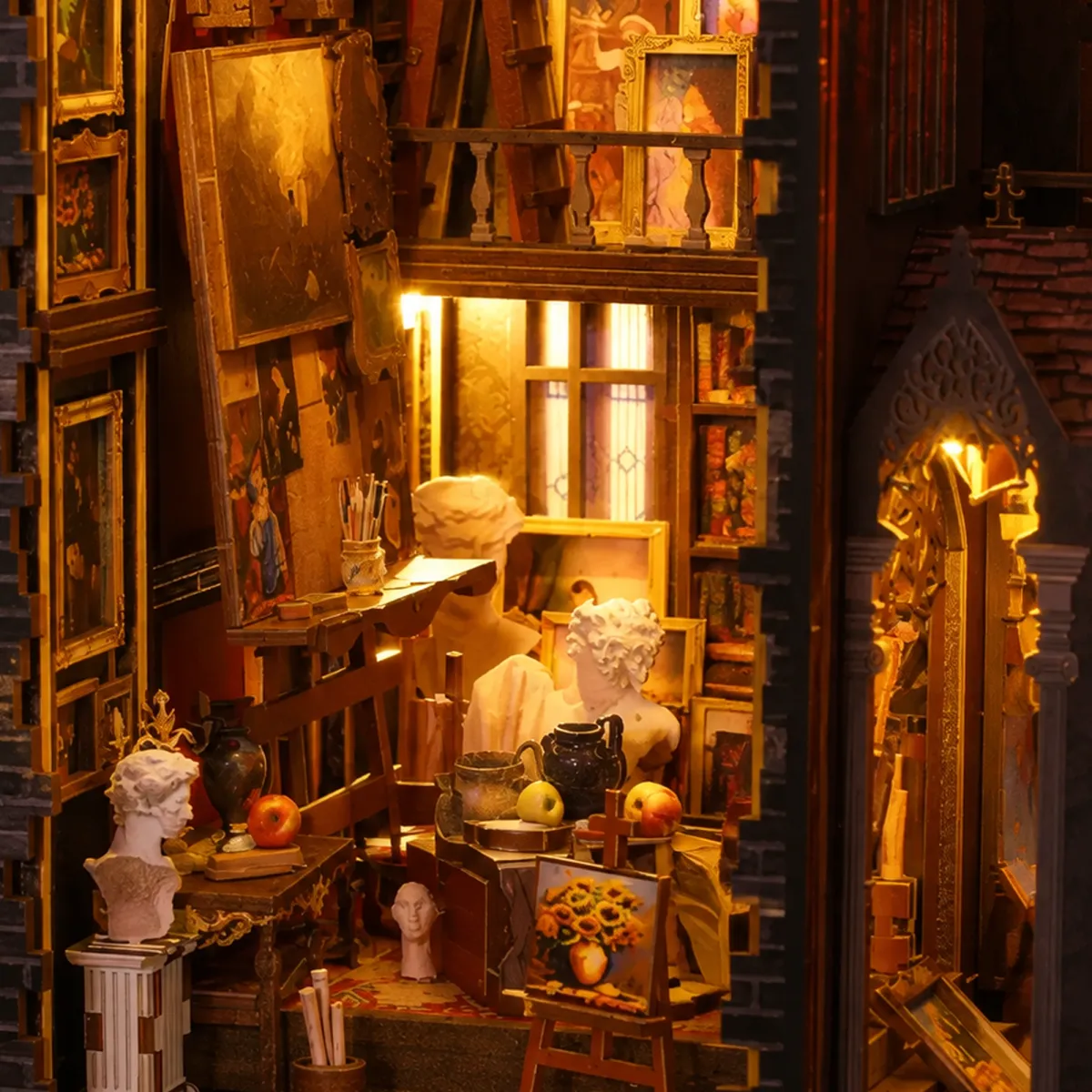A Warm Glow in the Studio
