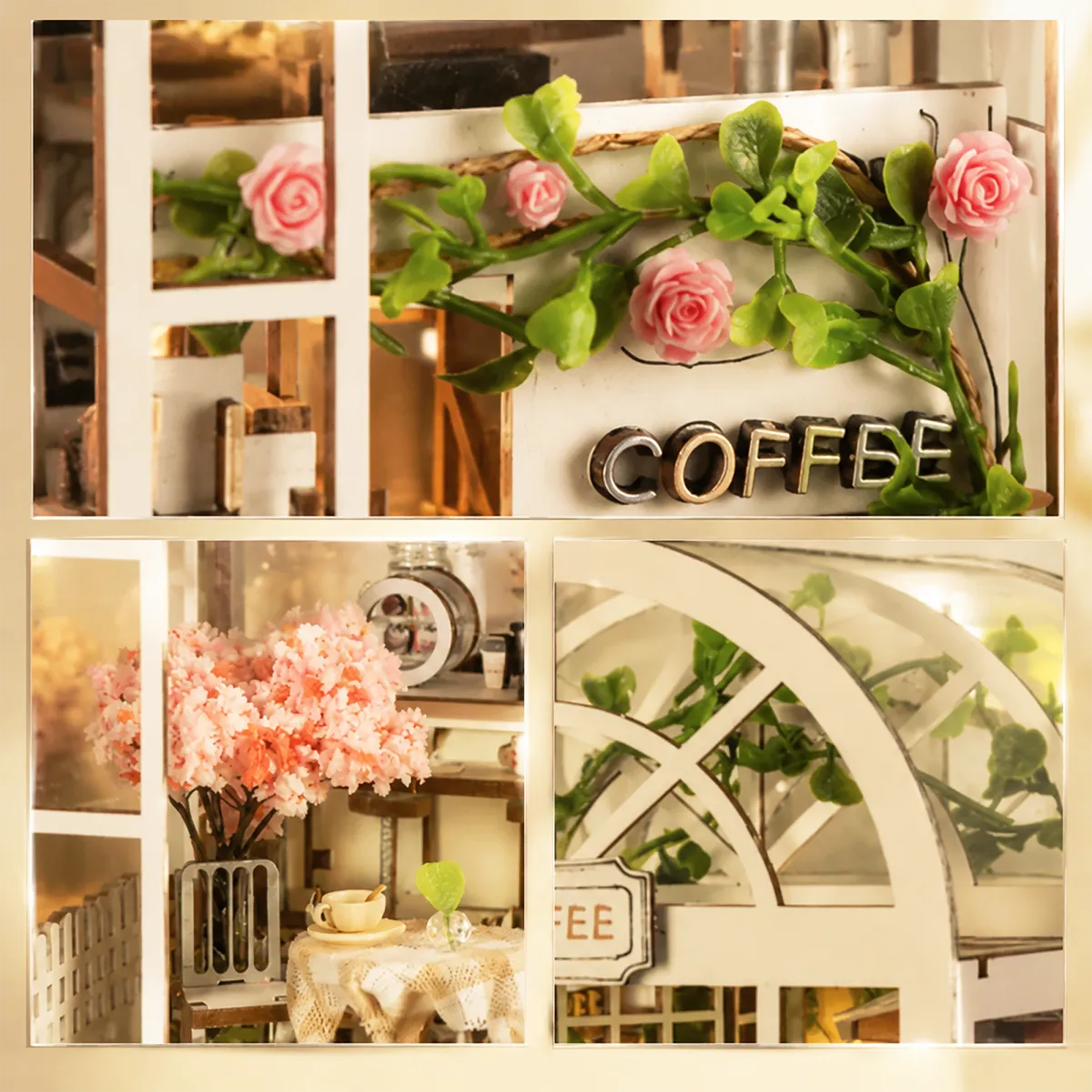 Blooming Café Greenery