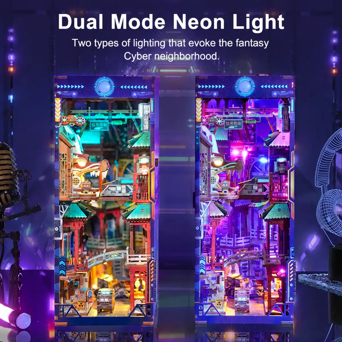 Dual Mode Neon Lighting