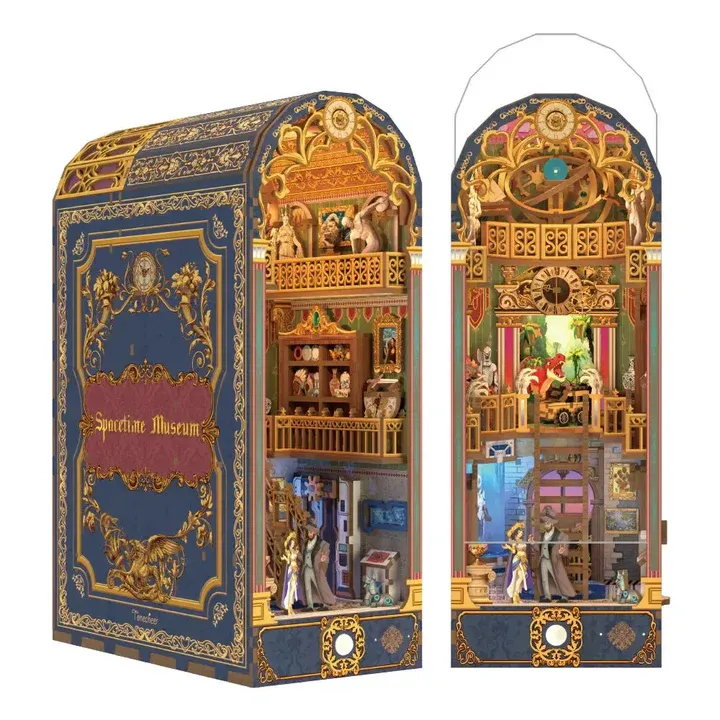 Spacetime Museum DIY Book Nook Kit (With Dust Cover)-Book Nook World