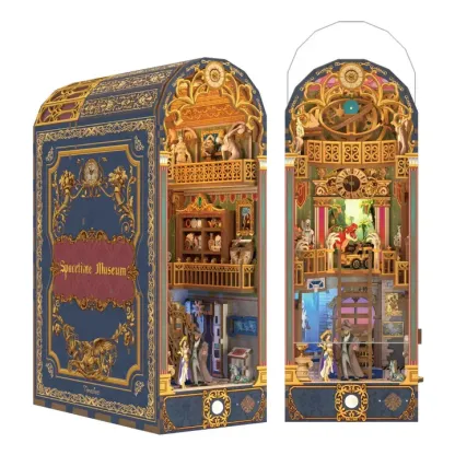 Spacetime Museum DIY Book Nook Kit (With Dust Cover)-Book Nook World