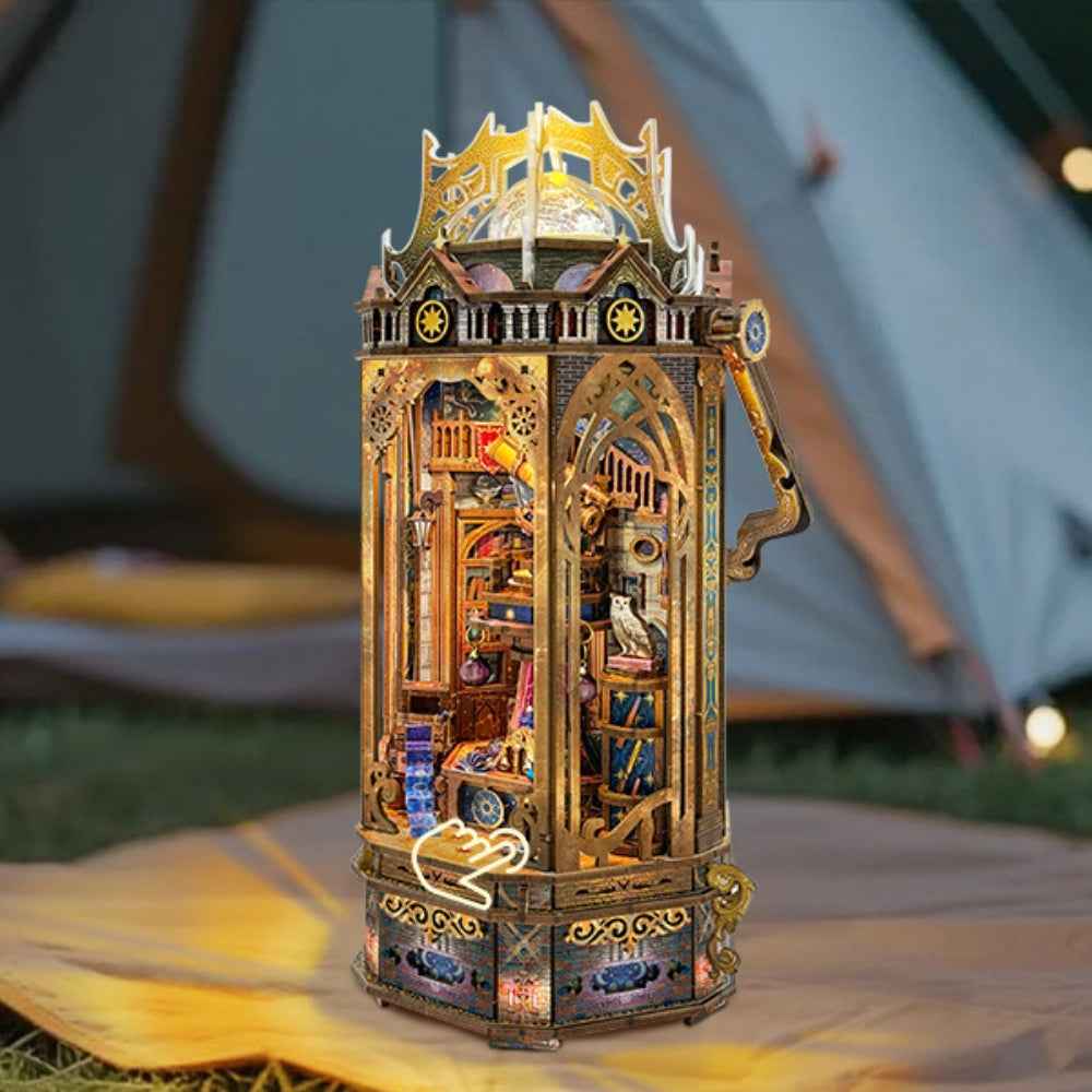 The Lantern of Galaxy DIY Book Nook Kit-Book Nook World