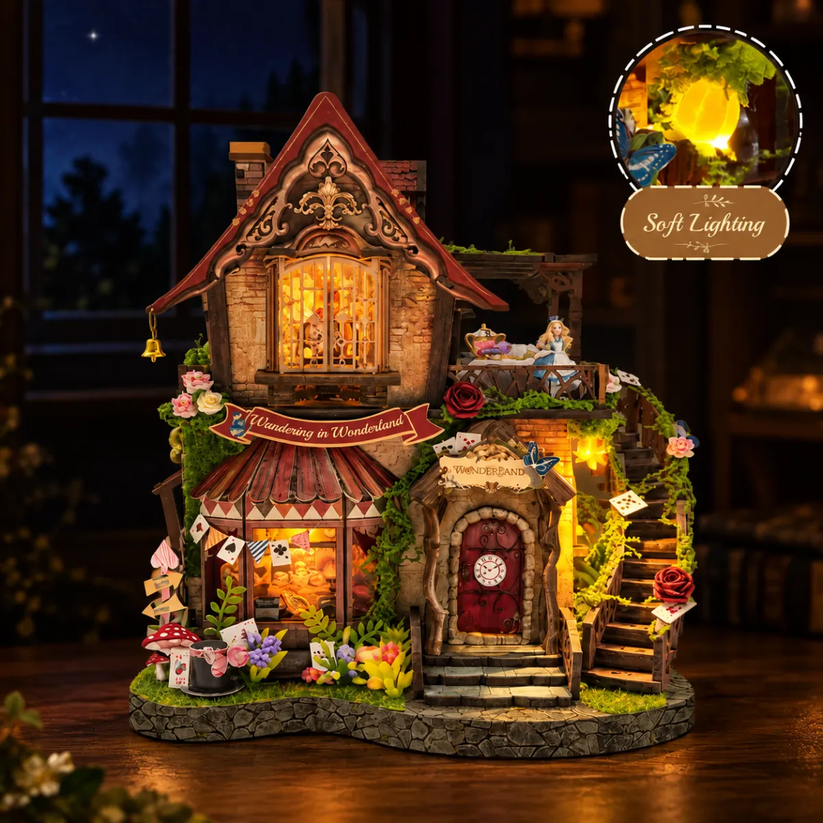 Aanraakgevoelige Wonderland-verlichting