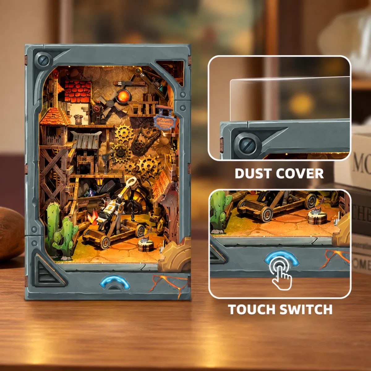 Dust-Free Display & Touch Control