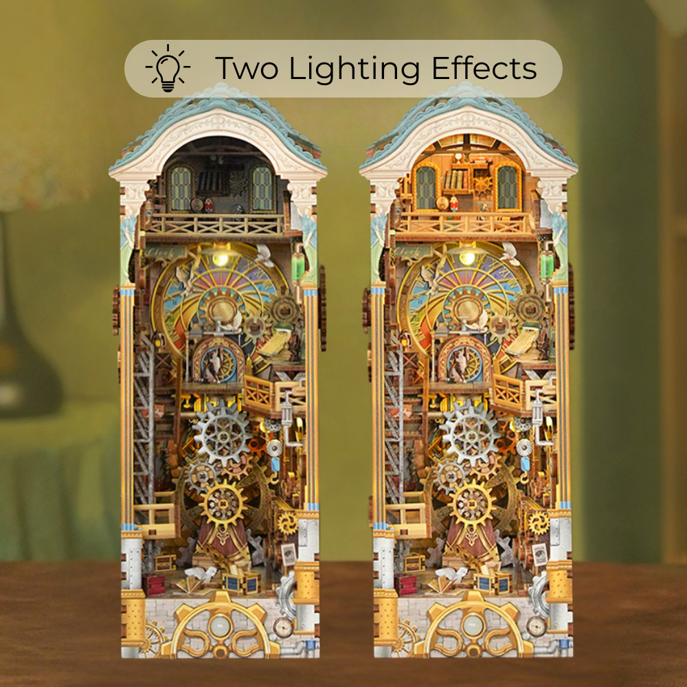 Clock Tower DIY Book Nook Kit-Book Nook World