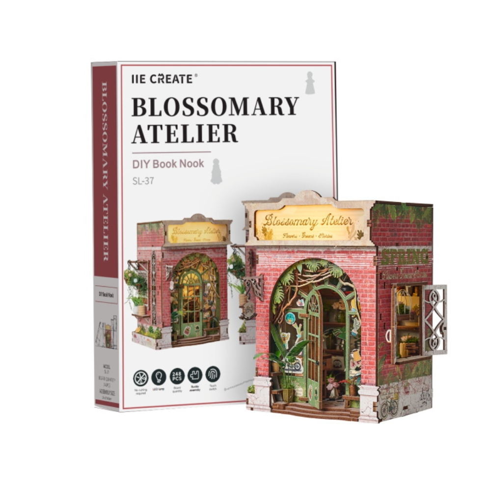 Blossomary Atelier DIY Book Nook Kit-Book Nook World