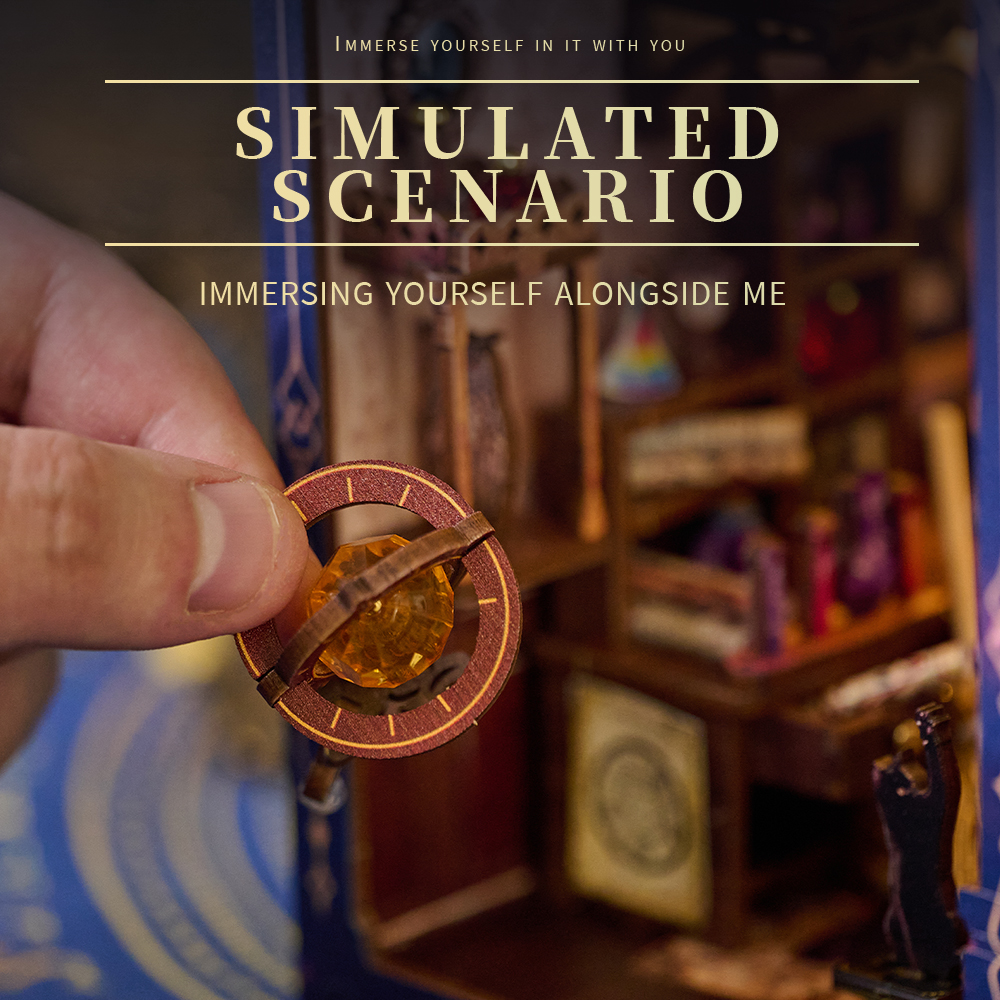 Magic Research Society DIY Book Nook Kit-Book Nook World