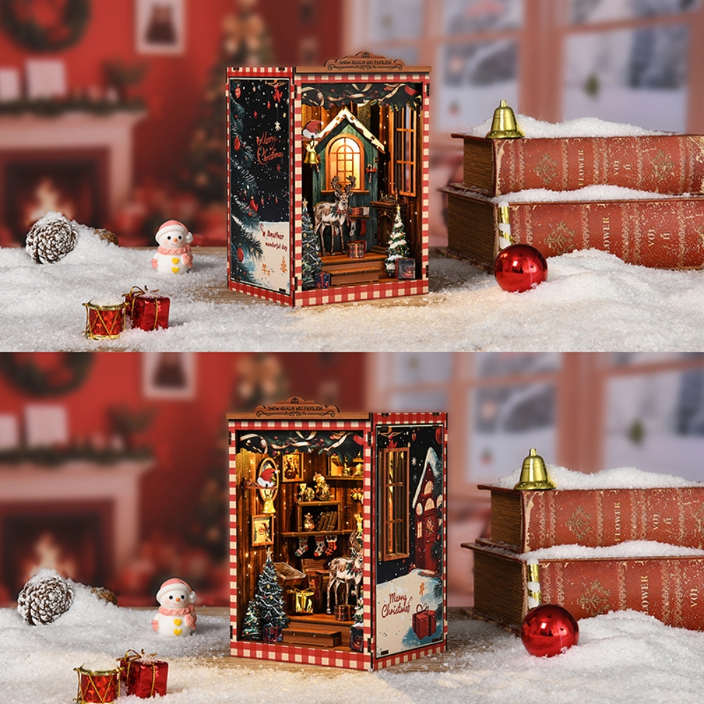 Snow Realm Wei Pavilion DIY Book Nook Kit-Book Nook World