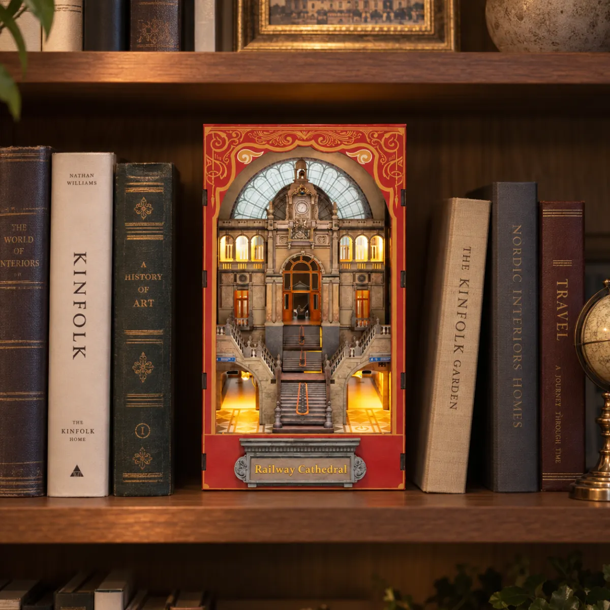 A Grand Railway Shelf Display