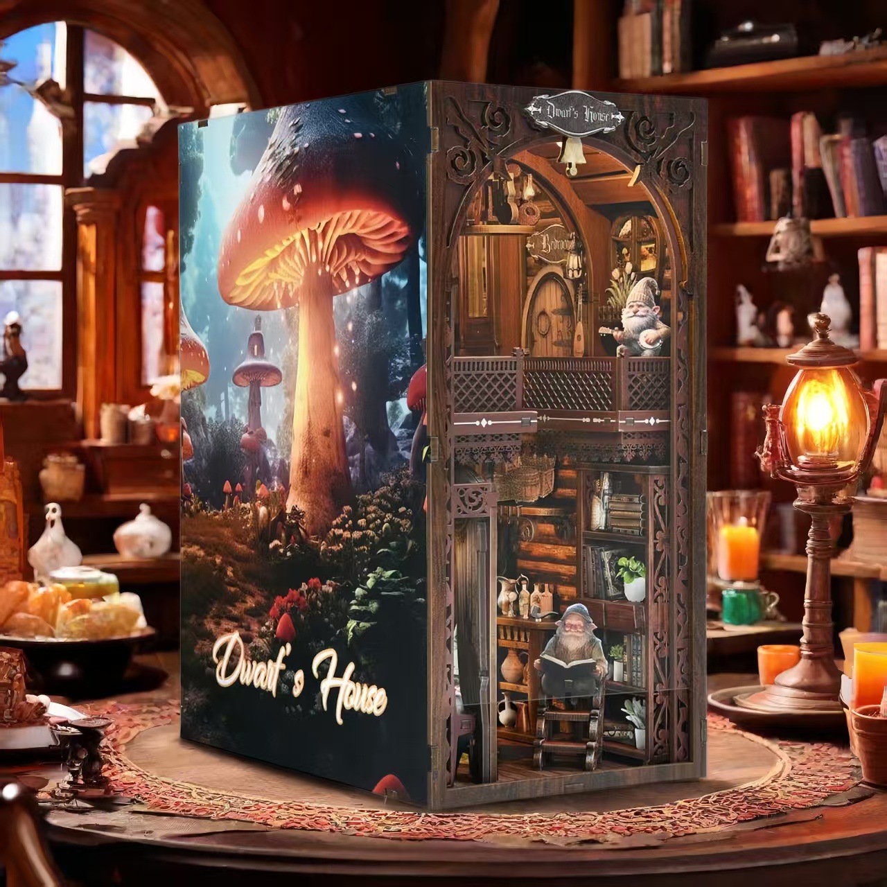 Dwarf's House DIY Book Nook Kit