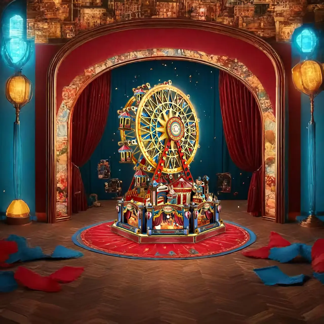 Century Ferris Wheel DIY Miniature Kit