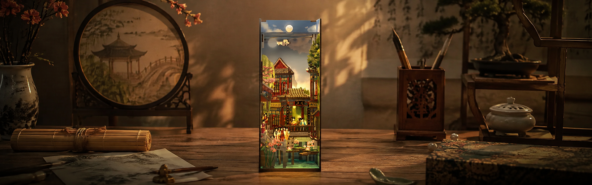 Dream of Red Mansions DIY Book Nook Kit-Book Nook World
