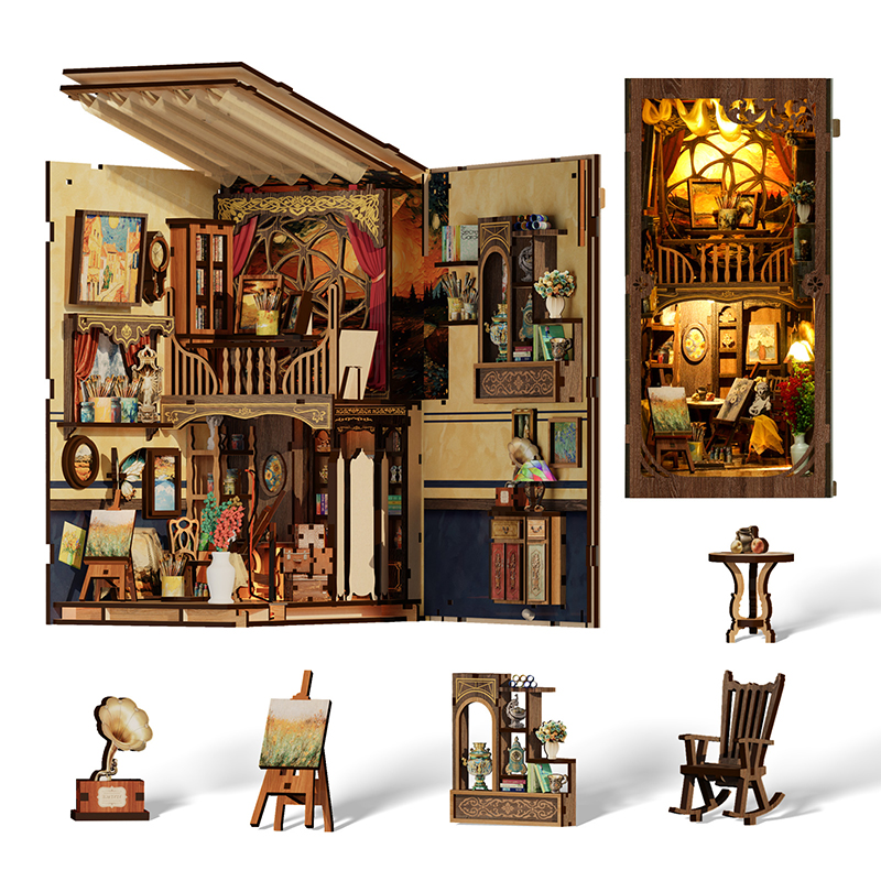 A World Within The Frame DIY Book Nook Kit