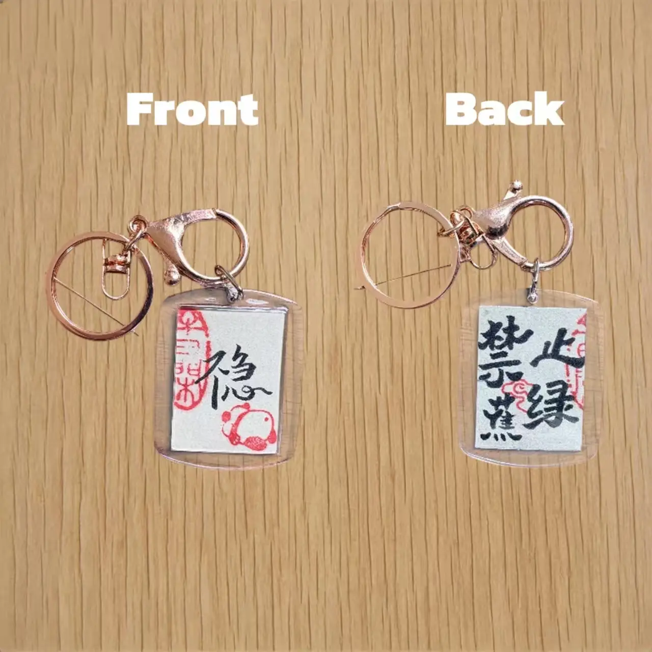 Handmade Chinese Calligraphy Tassel Charms | Meaningful Blessing Gifts