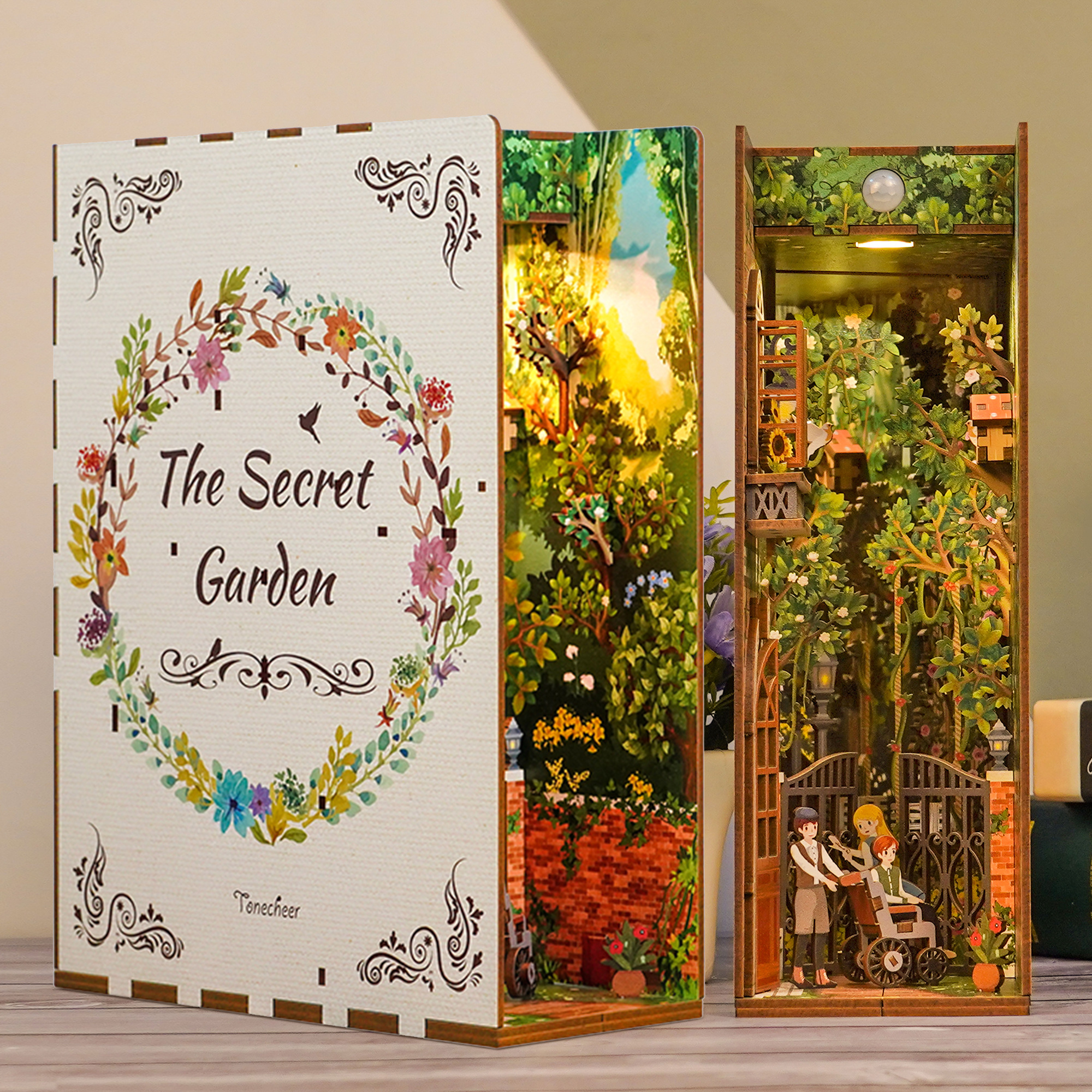 The Secret Garden DIY Book Nook Kit-Book Nook World