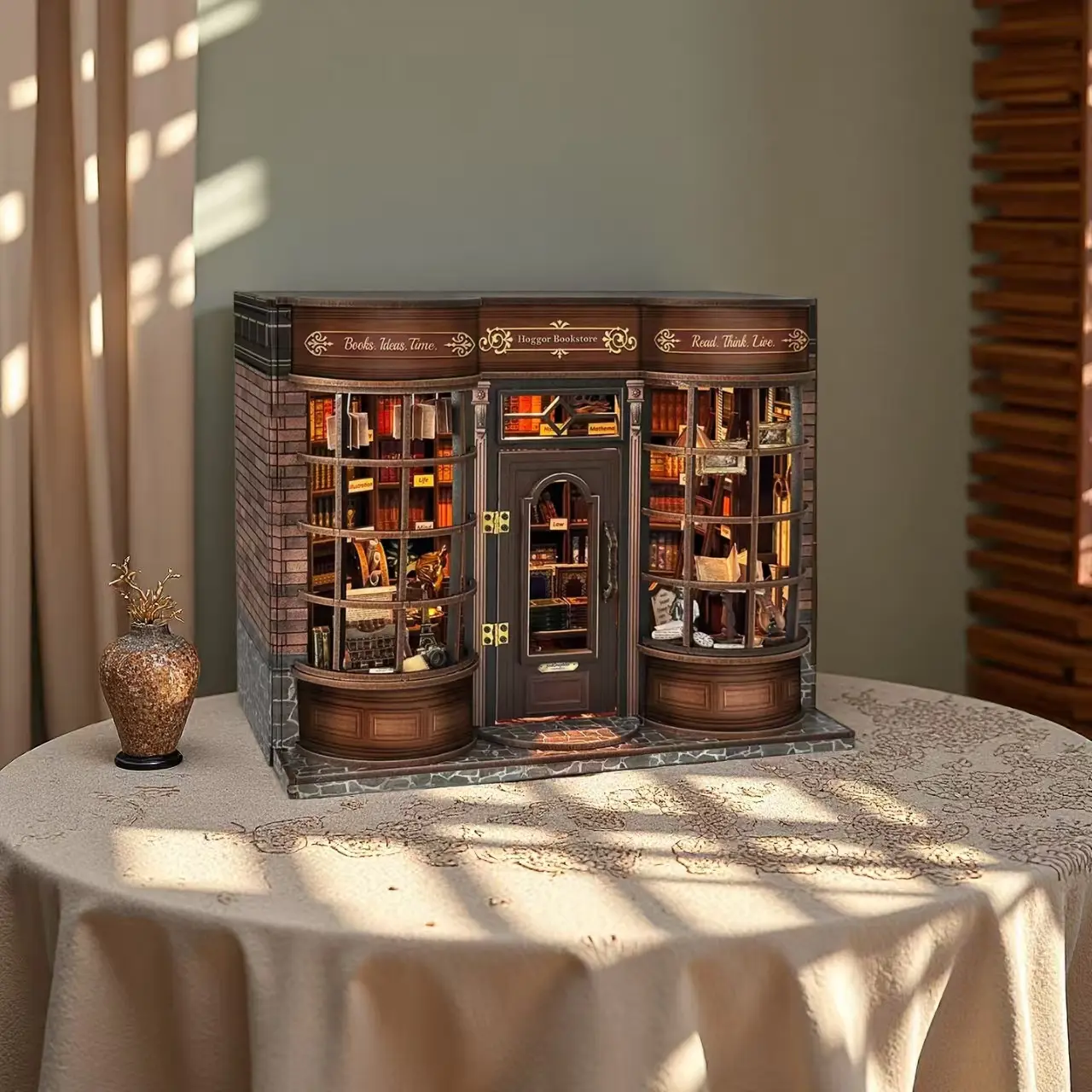 Hoggor Bookstore DIY Miniature Kit