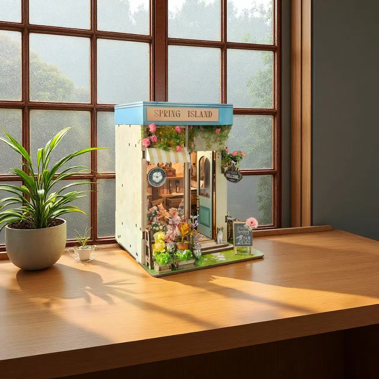 Spring Island DIY Book Nook Kit