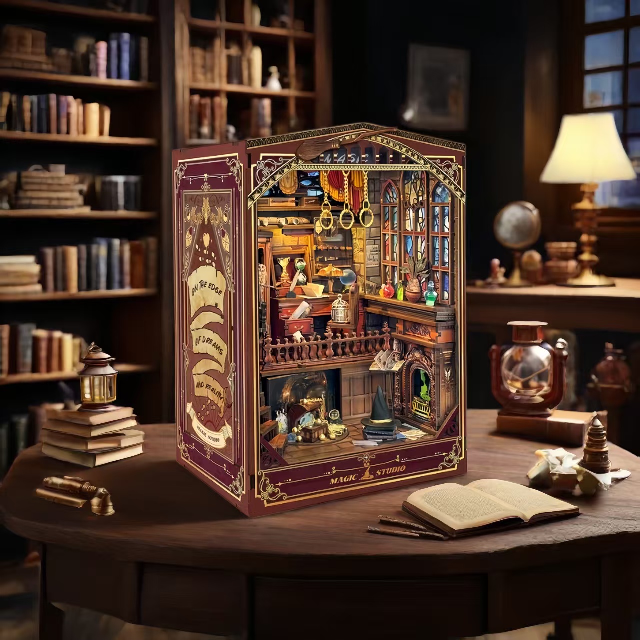 Magic Studio Book Nook Kit (Upgraded Version)