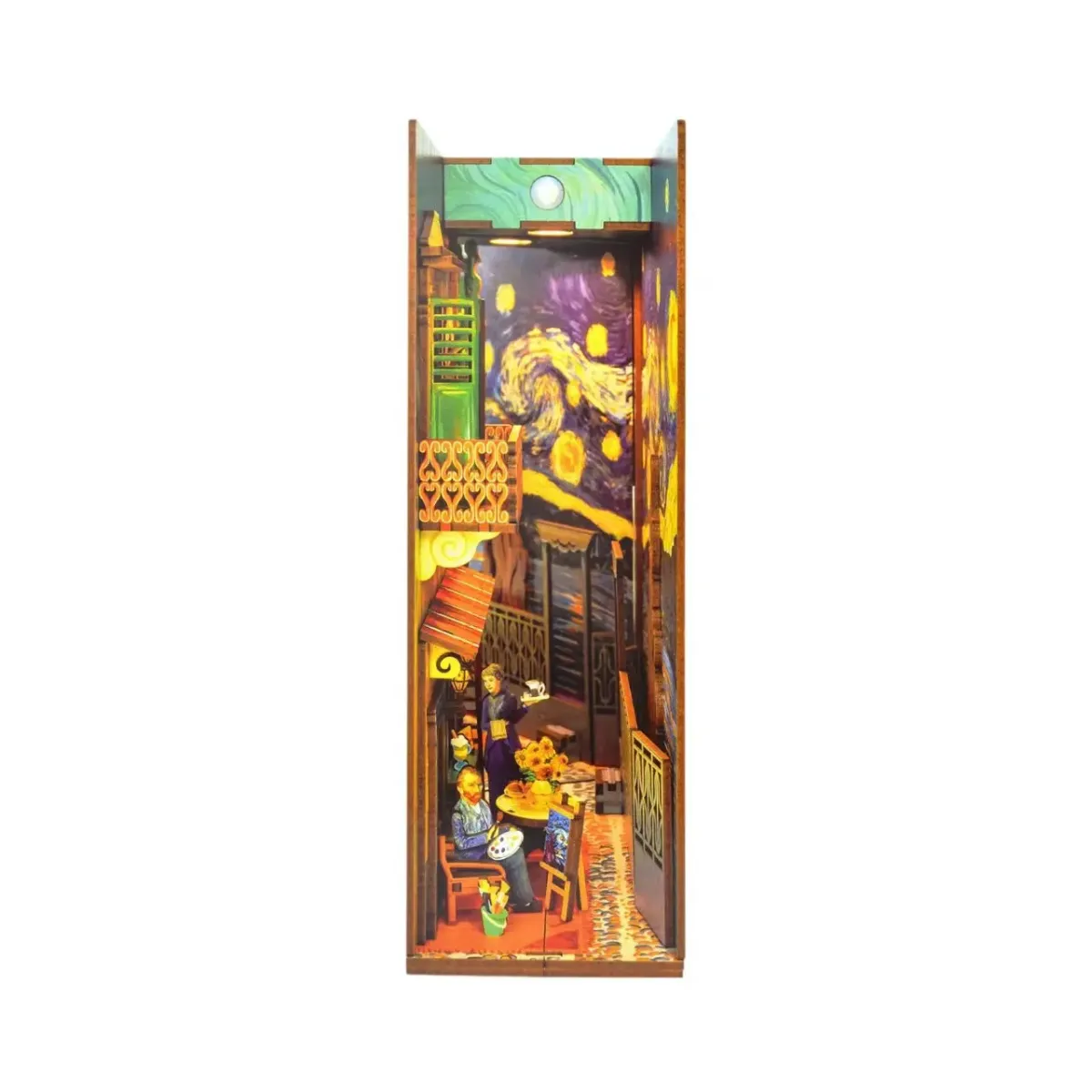 Van Gogh's World DIY Book Nook Kit build details