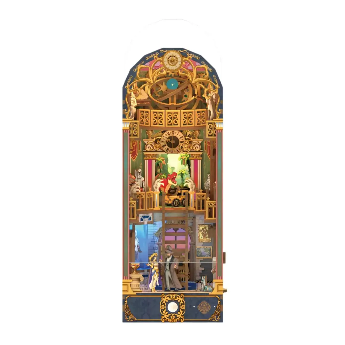 Spacetime Museum DIY Book Nook Kit build details