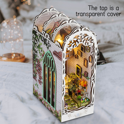 Flower House DIY Book Nook Kit-Book Nook World