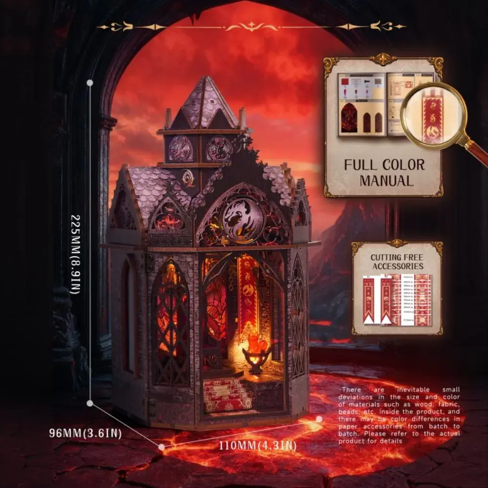 Spire Of The Wyrm DIY Book Nook Kit