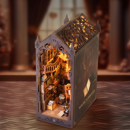 New Magic Library DIY Book Nook Kit-Book Nook World