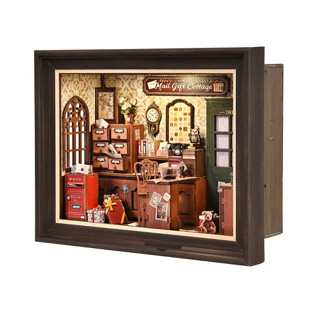 It is intended as a crafting experience for adults and is a popular decorative item for book lovers. 
