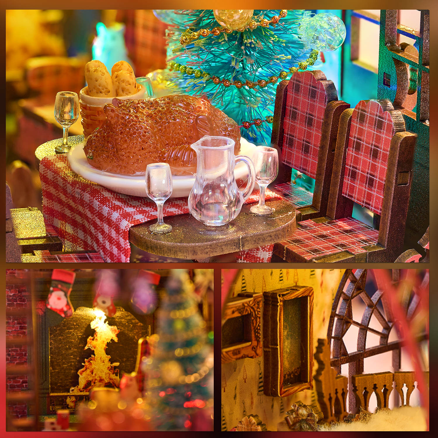 Songs of the Snowy Night DIY Book Nook KIt-Book Nook World