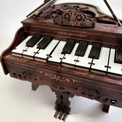 3D Piano Jigsaw Puzzle-Book Nook World