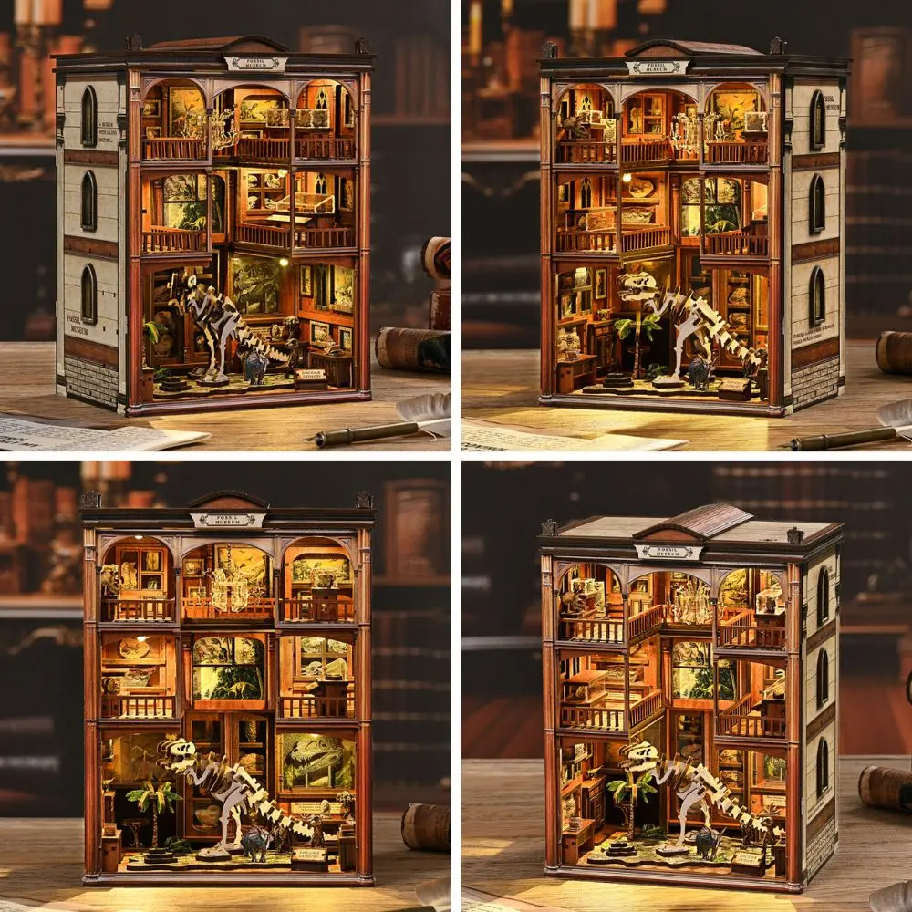 Fossil Museum DIY Book Nook Kit