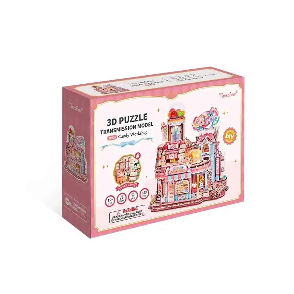 Candy Workshop DIY 3D Puzzle Transmission Model Kit