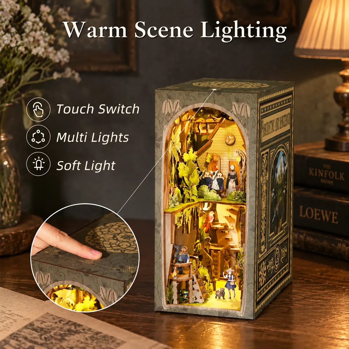 Touch-Controlled Forest Glow