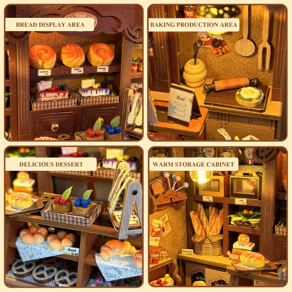 Zora’s Bakery DIY Book Nook Kit