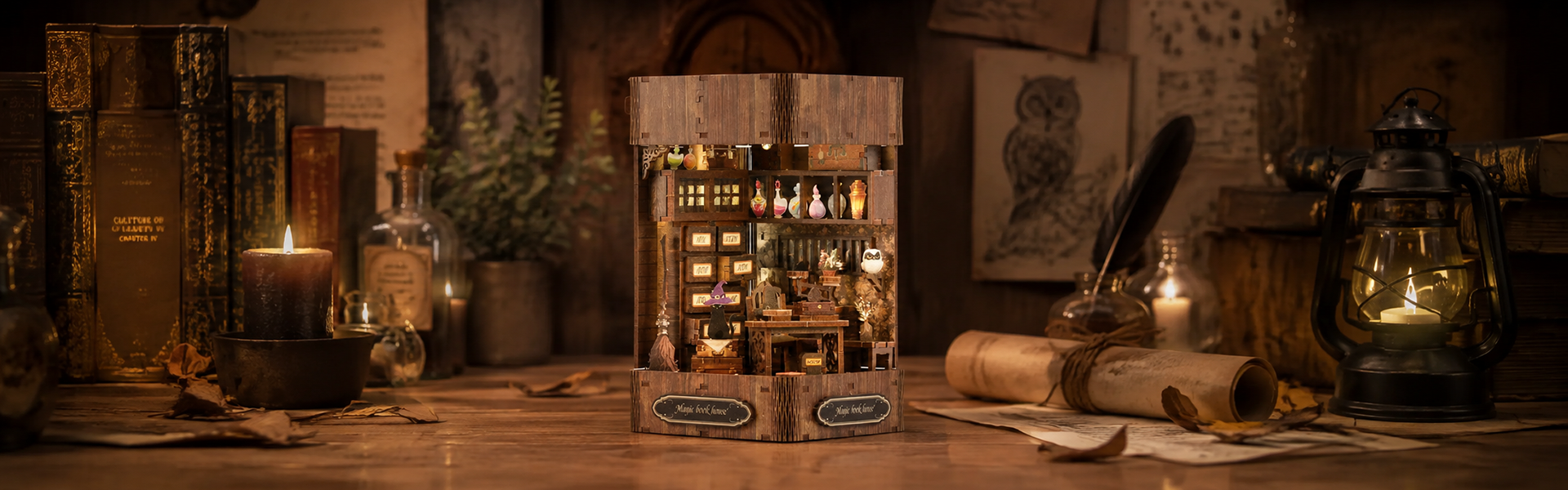 Inside the Witch's Magic House