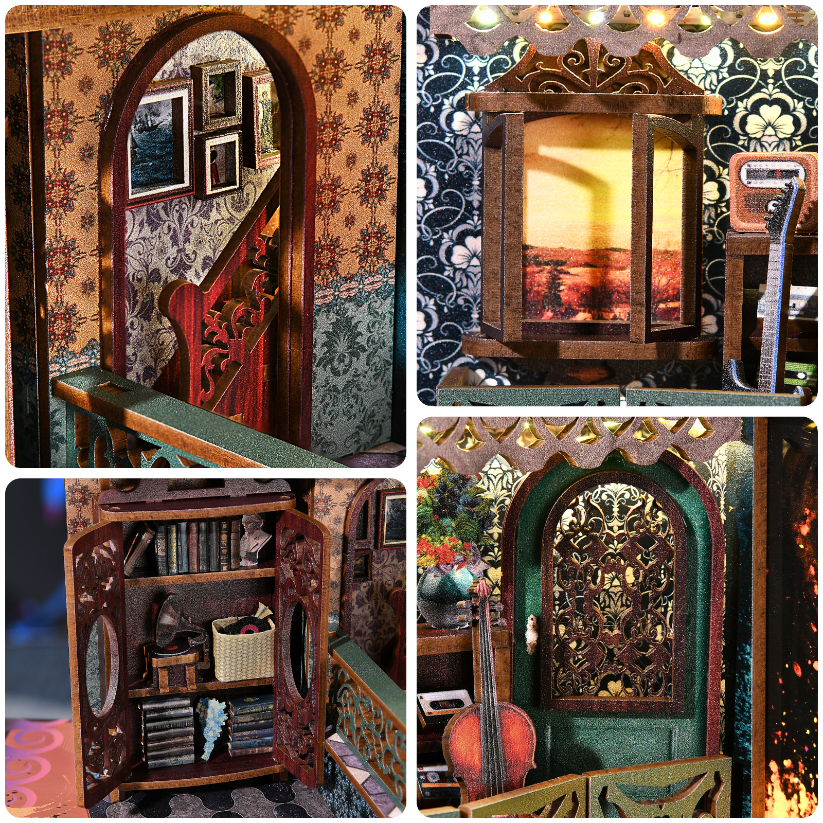 Explosive Notes DIY Book Nook Kit-Book Nook World