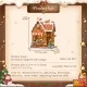 Christmas Gingerbread Cottage DIY Miniature Kit