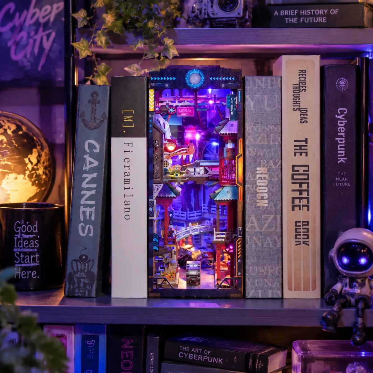 A Futuristic Shelf Display