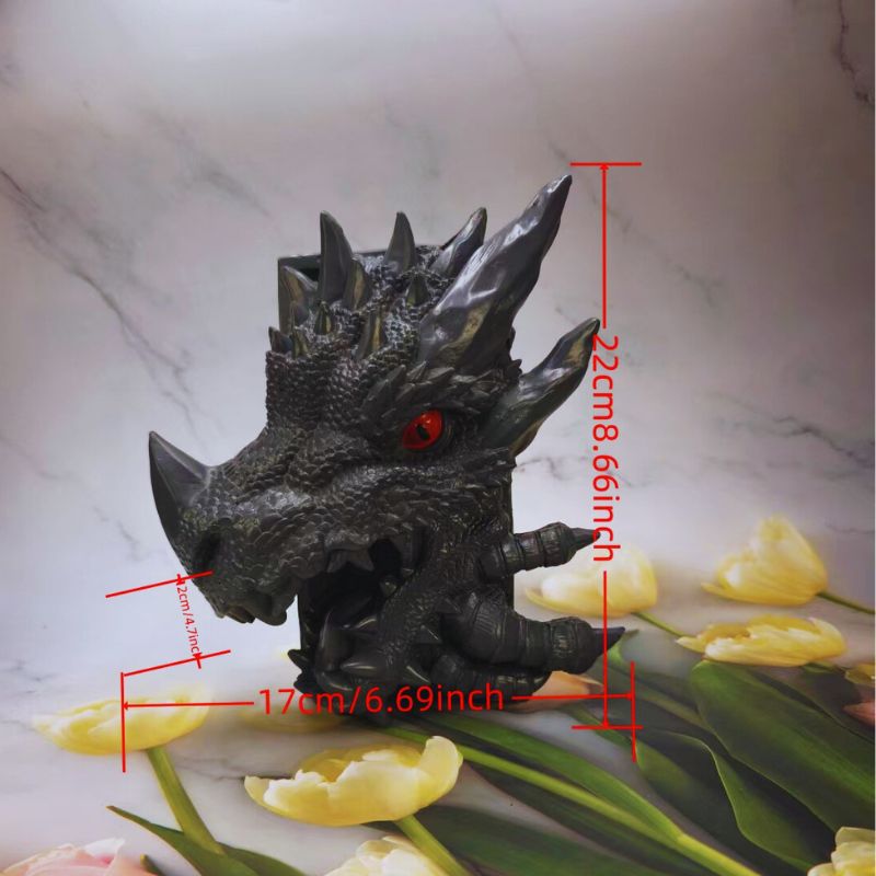 Guardian Dragon 3D Book Nook – Fantasy Bookshelf Decor & Bookend-Book Nook World