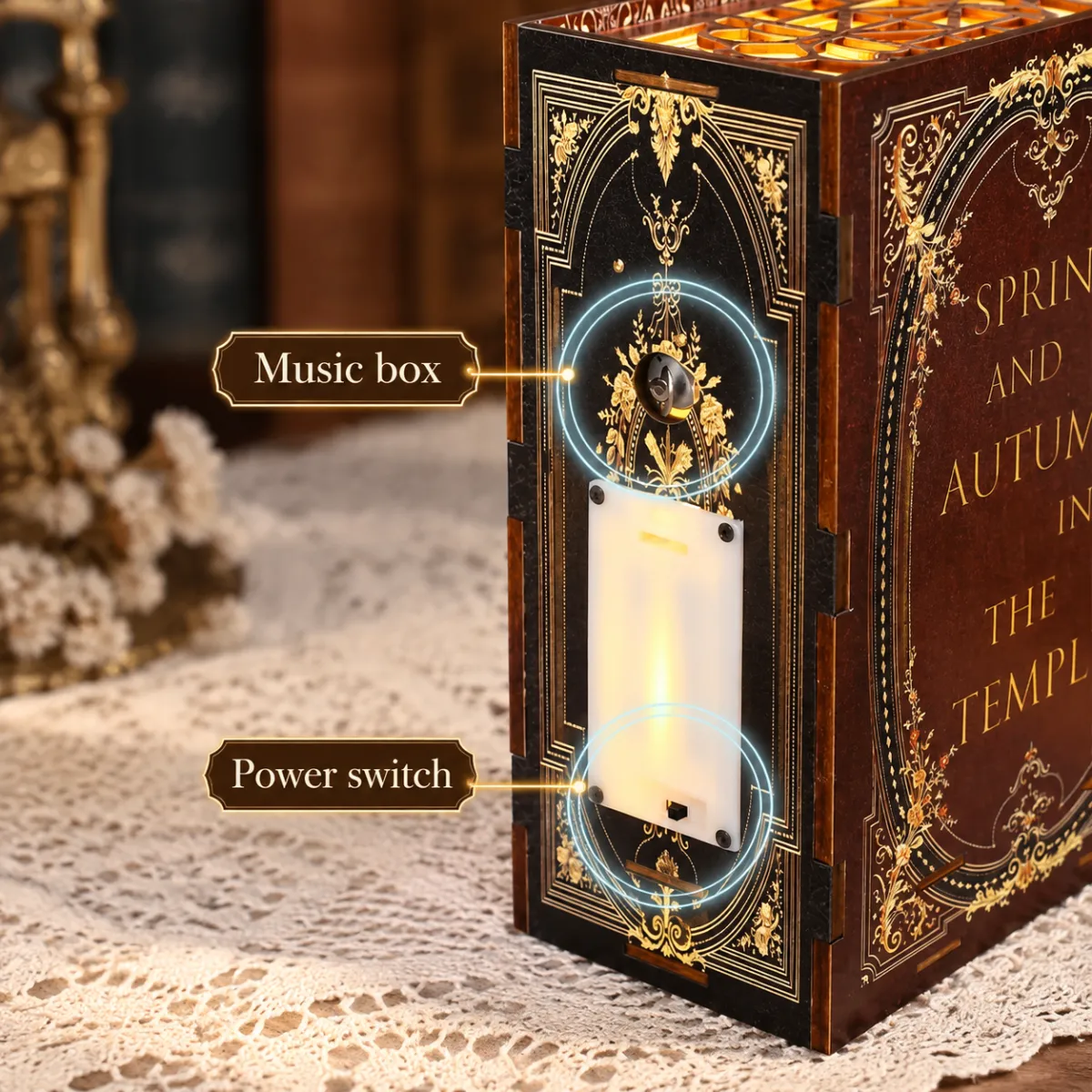 Music-Box Lighting Activation
