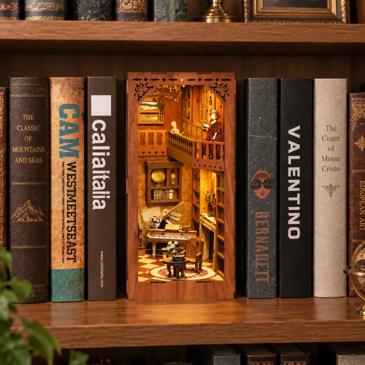 Ein charmantes Bücherregal-Display