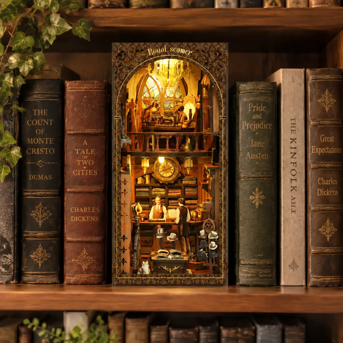 A Royal Atelier Shelf Display