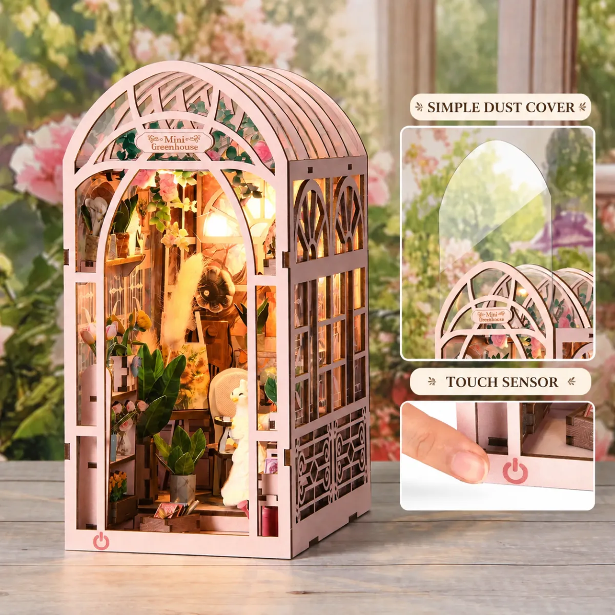 Dust-Free Display & Touch-Controlled Lighting