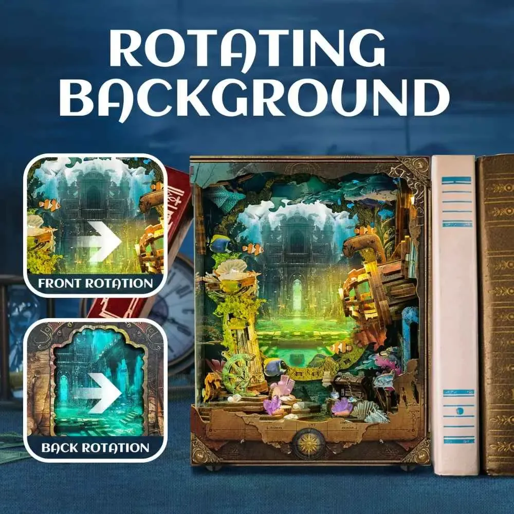Dynamic Rotating Interactive Background