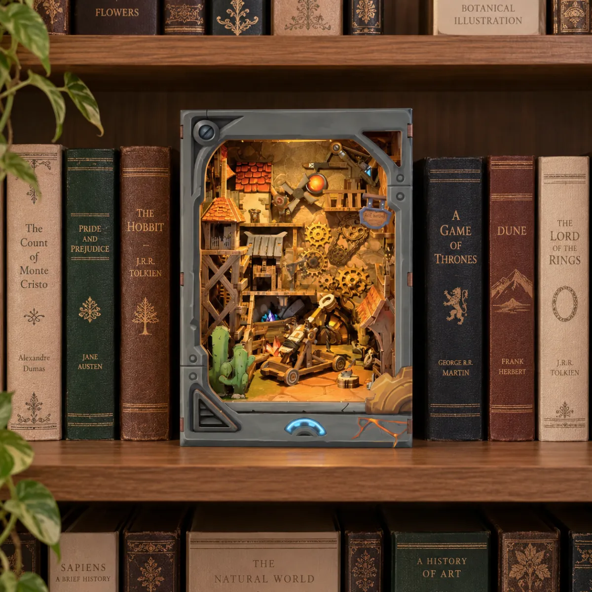 An Immersive Workshop Shelf Display