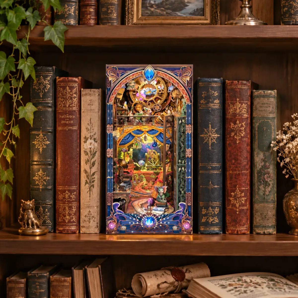 A Charming Shelf Display