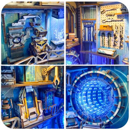 Planetary Era DIY Book Nook Kit-Book Nook World