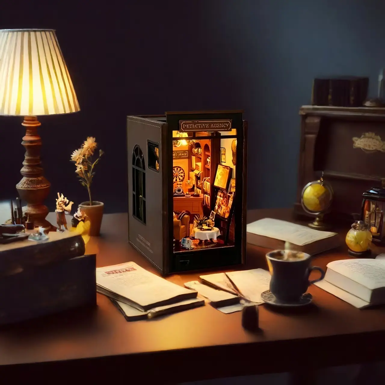 Detective Diary DIY Book Nook Kit