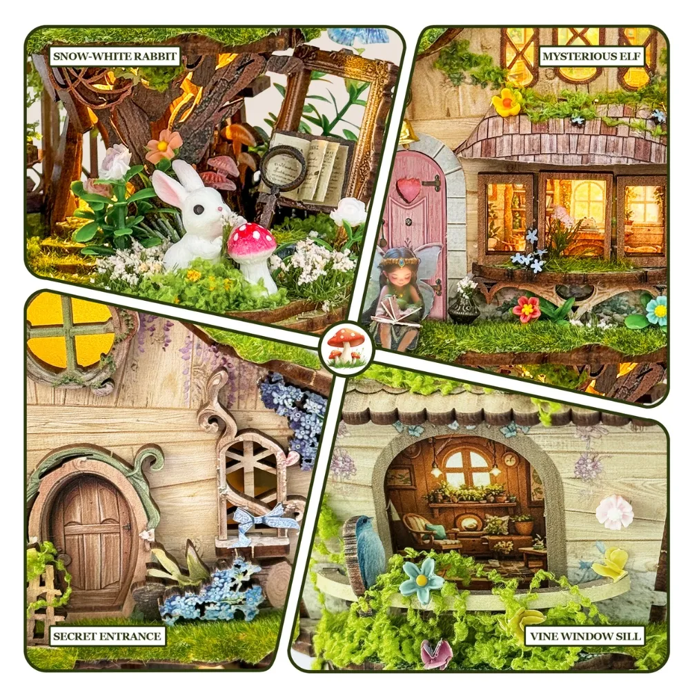 Rowan's Treehouse DIY Book Nook Kit