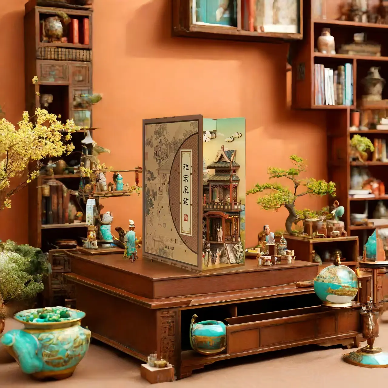 Song Dynasty DIY Book Nook Kit